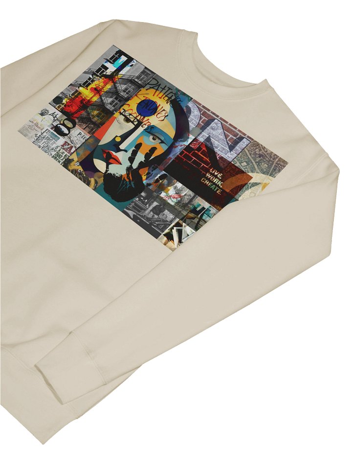 'Live, Work, Create' by Edward Martin Premium Sweatshirt product image (113)