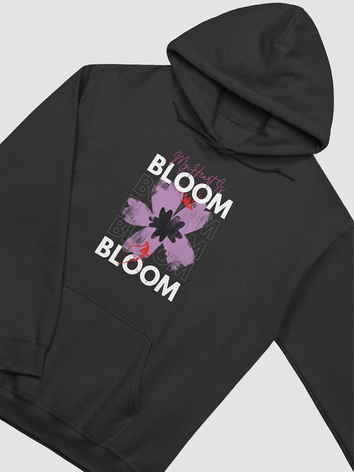 Floral Grunge Heart Hoodie product image (1)