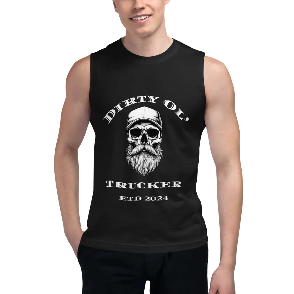 Dirty Ol' Trucker Muscle Sleeveless product image (5)