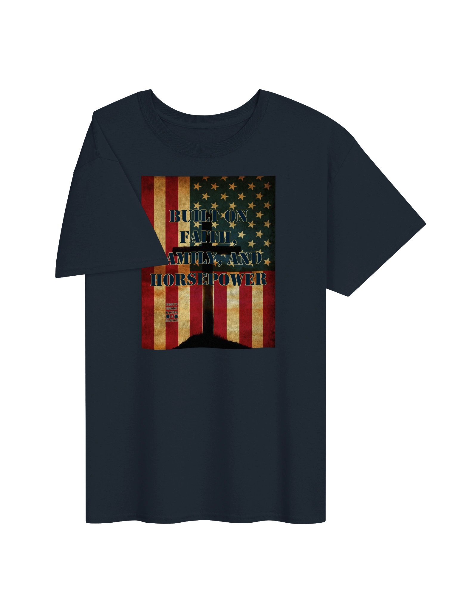 Built on Faith, Family & Horsepower Tee product image (3)