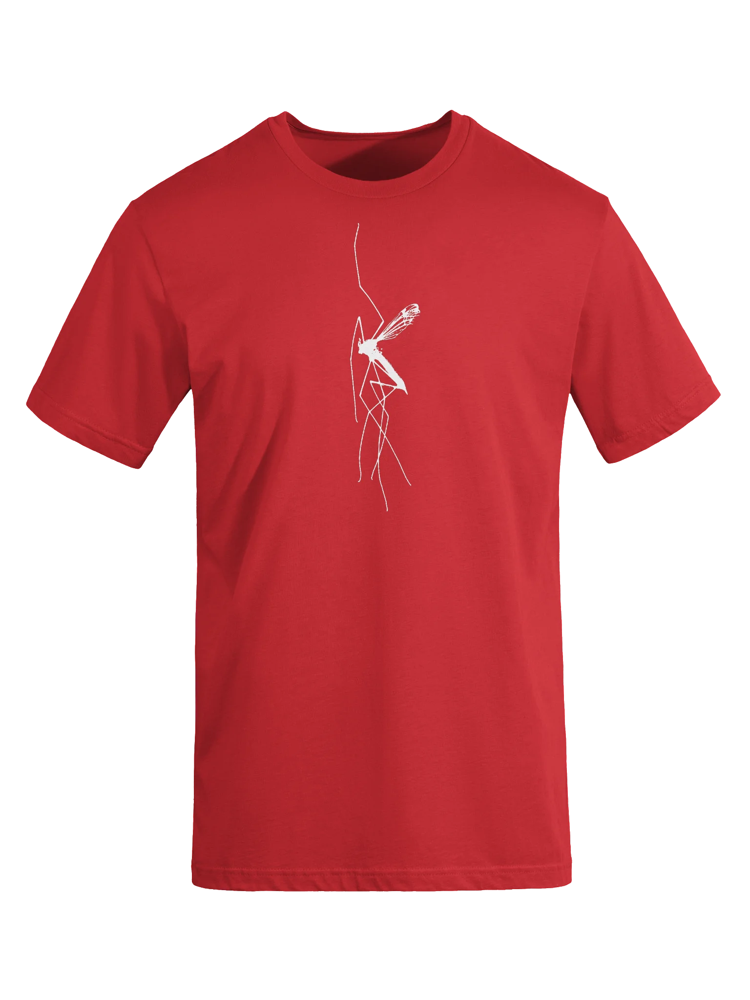 Mosquito Scan, 1993 — White Print T-Shirt