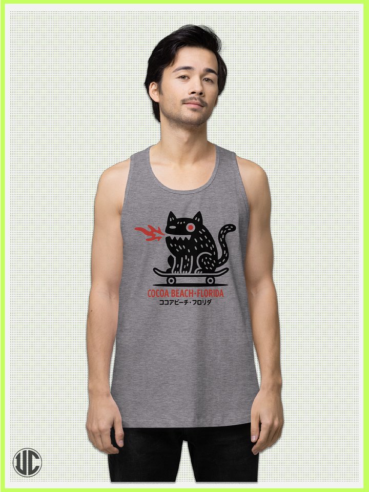 Cocoa Beach Skater – Men’s Tank Top product image (2)