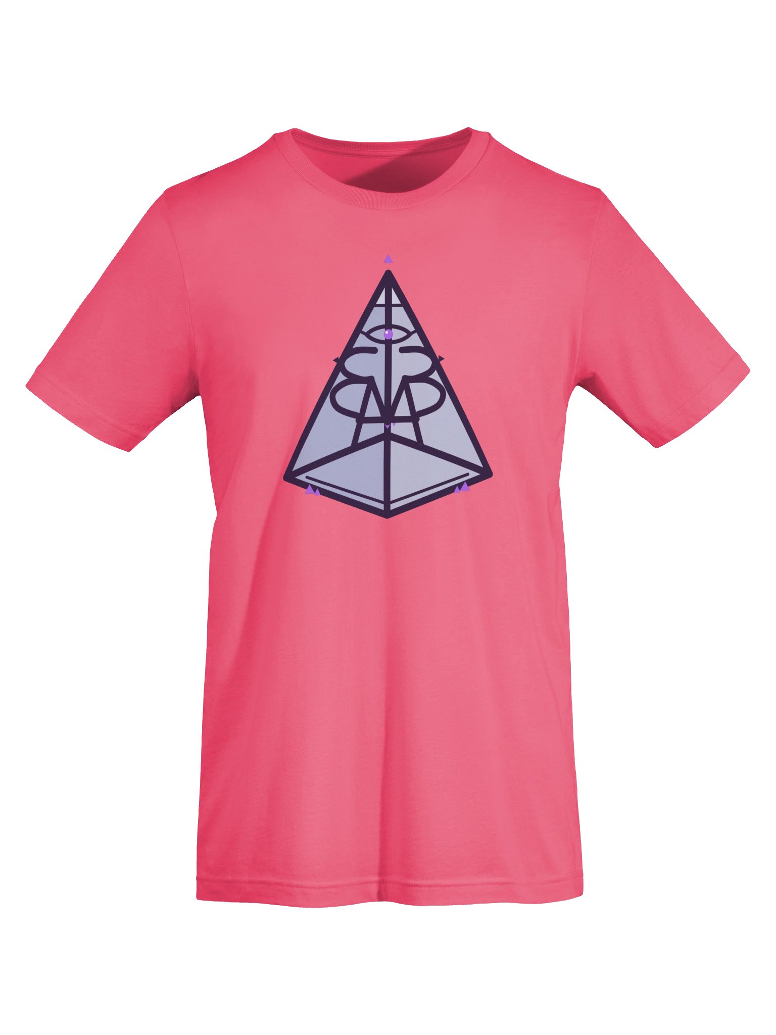 AMP-33 Pyramid Tee — Pink product image (5)