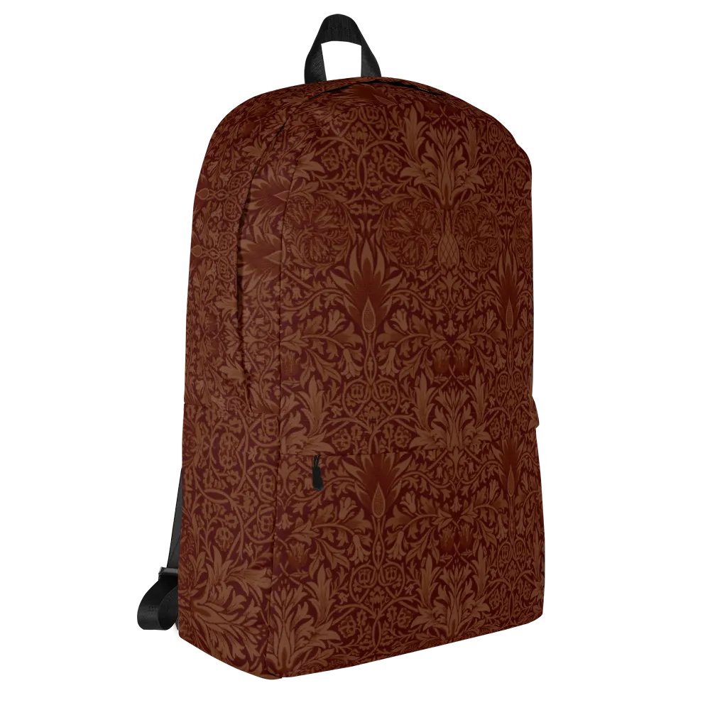 Burnt Orange Floral Design Back Pack product image (6)