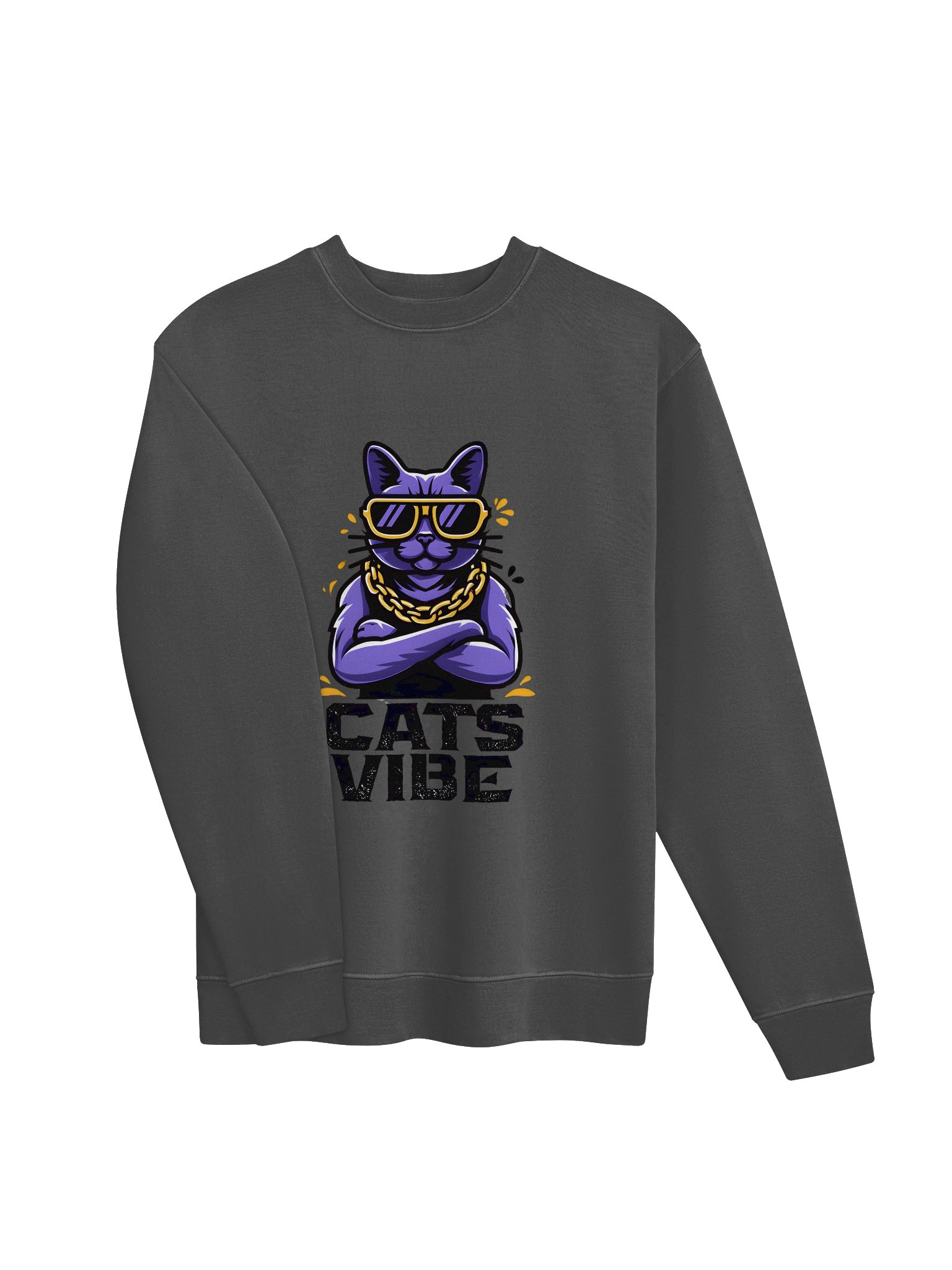 Cool Cat Vibes Unisex Sweatshirt product image (19)