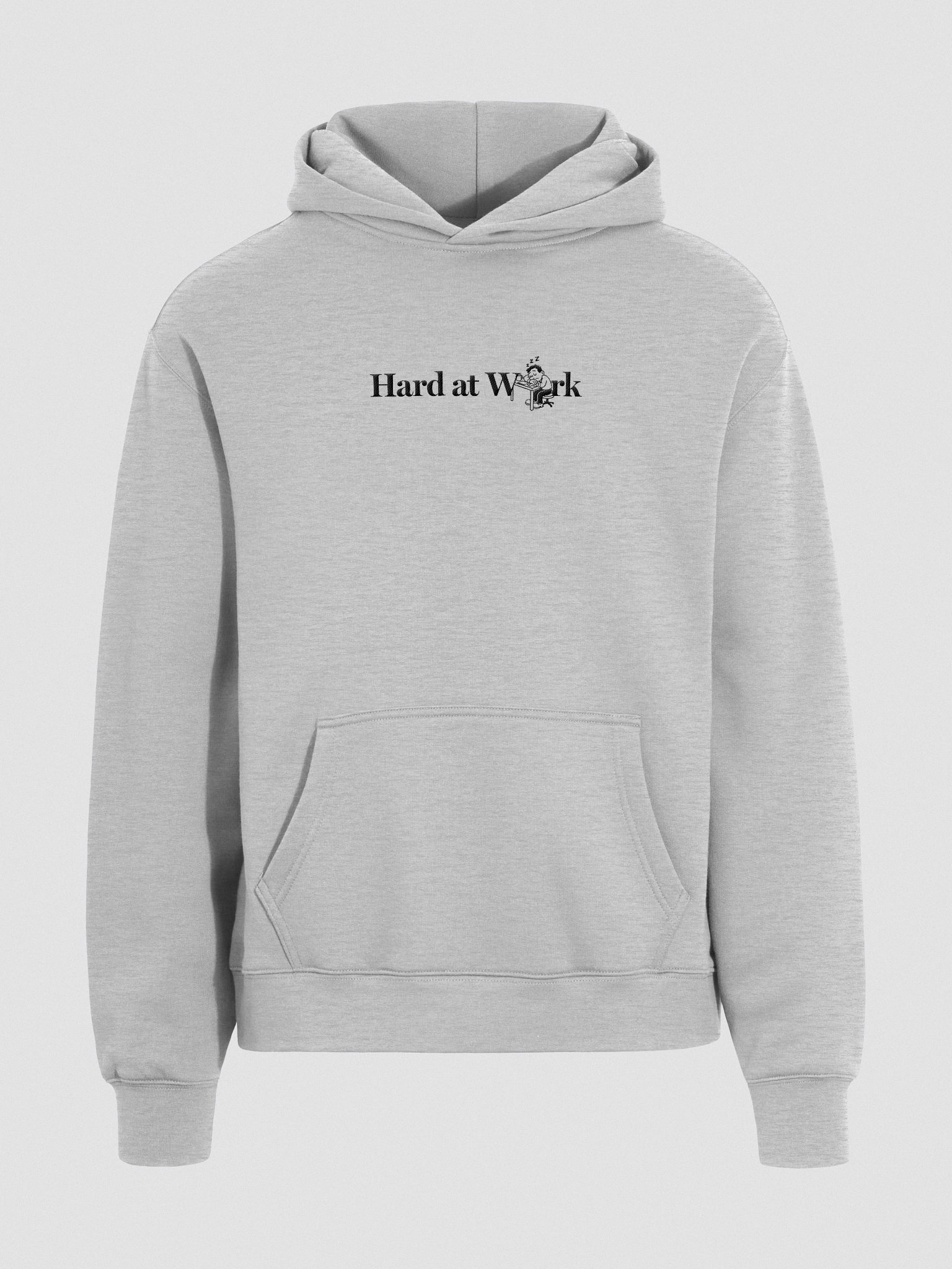 Hard at Work Oversized Hoodie (Light) product image (3)