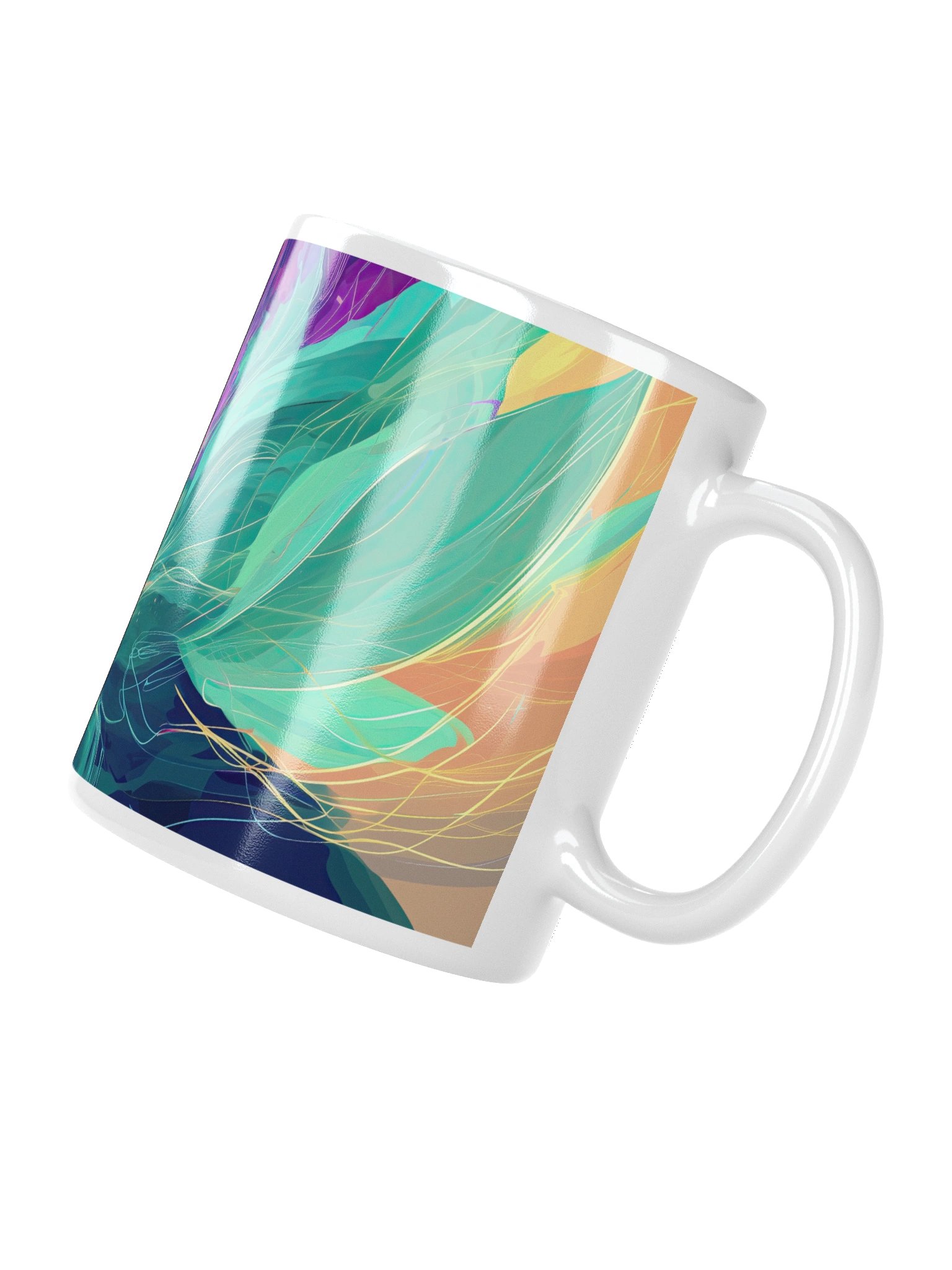 Wavy Abstract Mug product image (4)