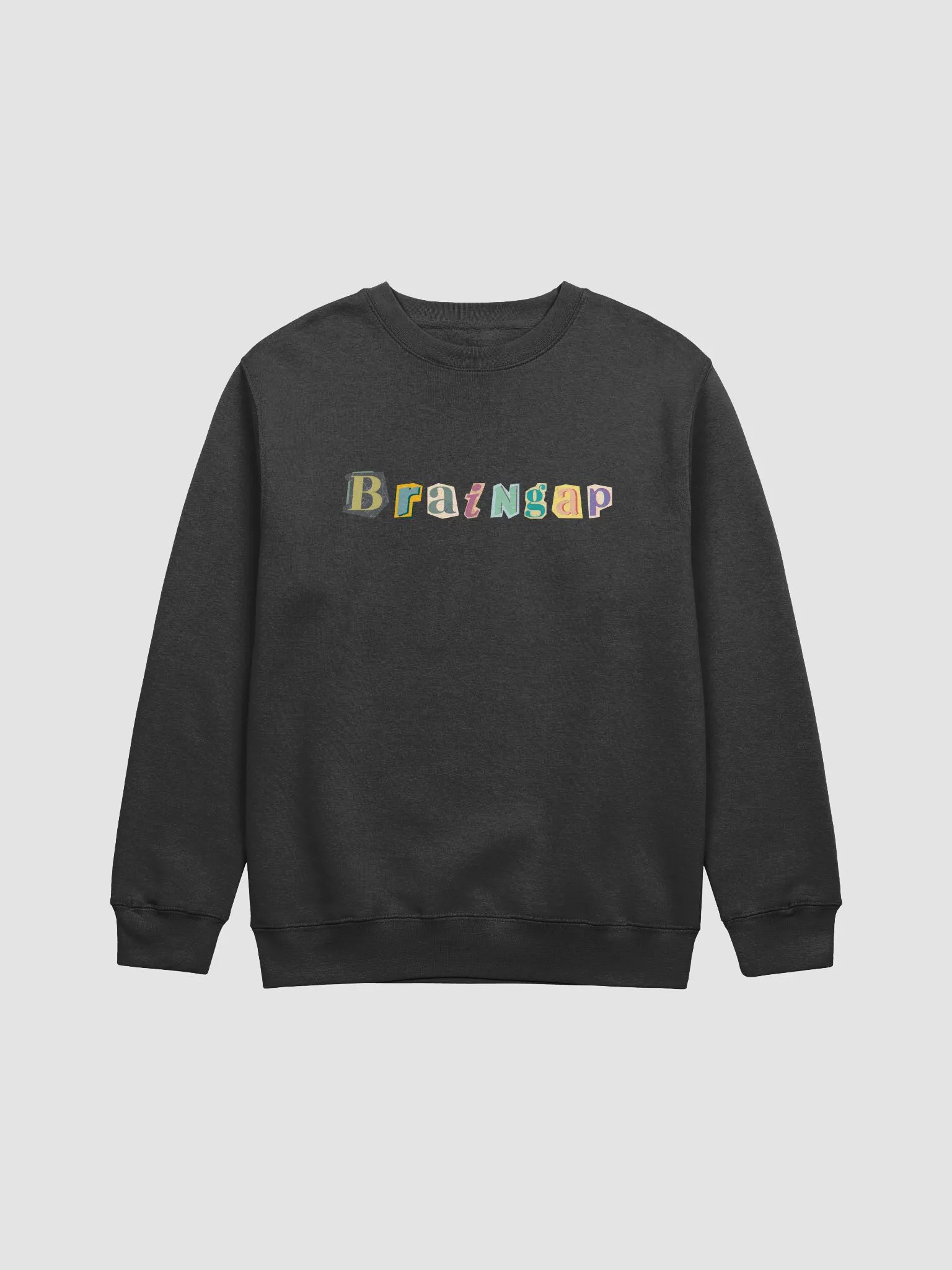 Braingap Cutout Letter Crewneck product image (2)