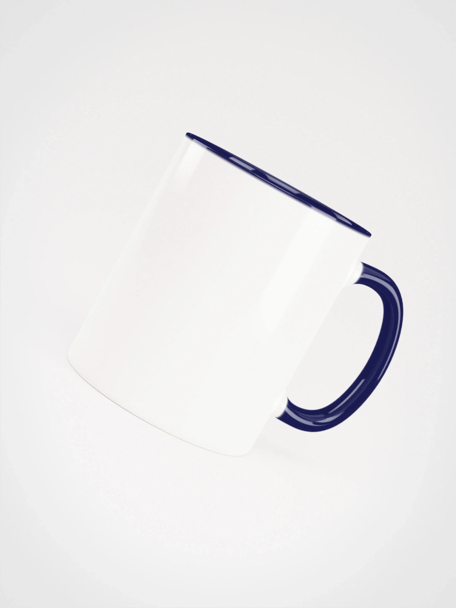 His House Ceramic Mug w/Color Inside - 11oz by His House