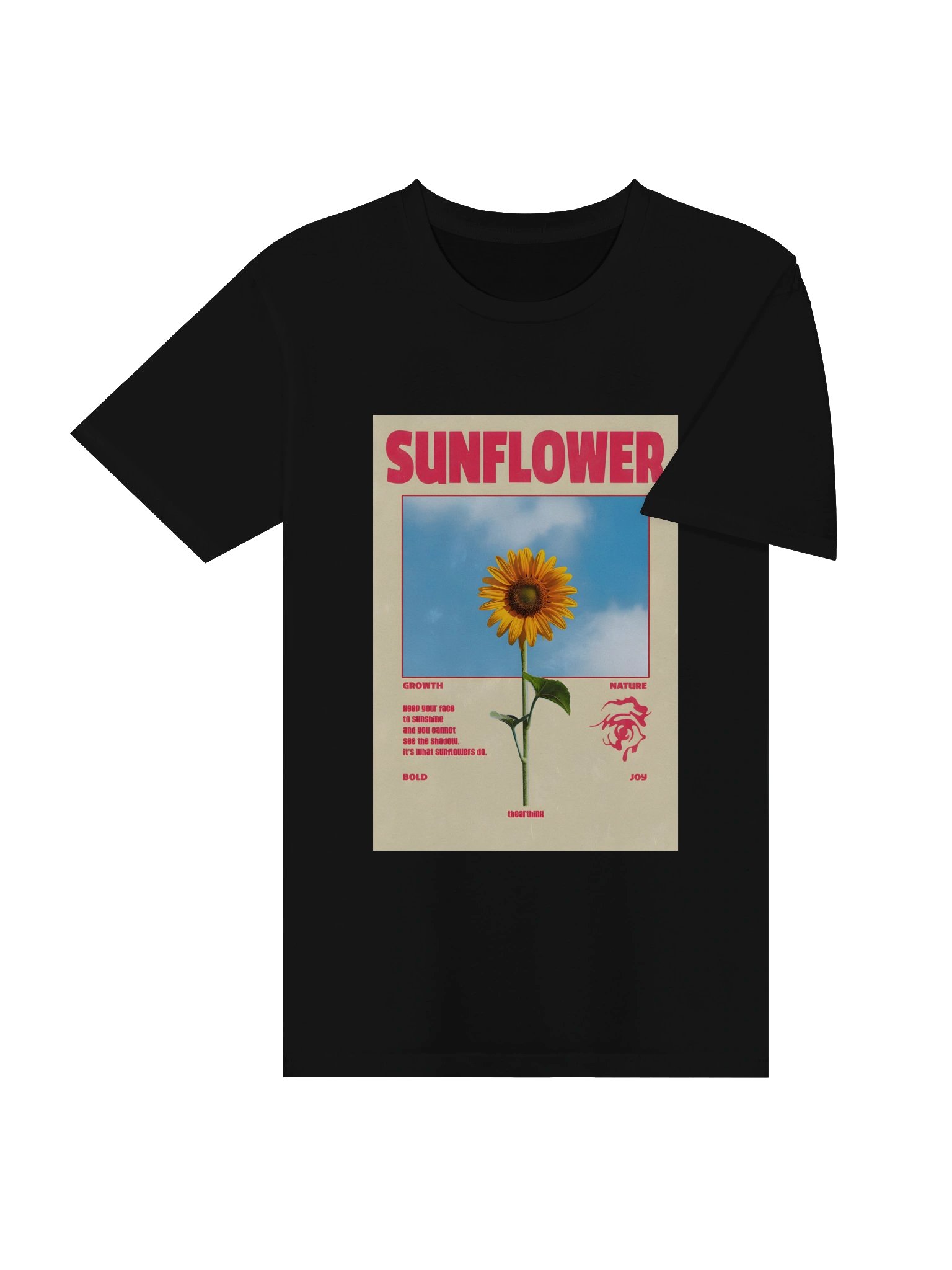 Sunflower Growth Poster Tee product image (14)