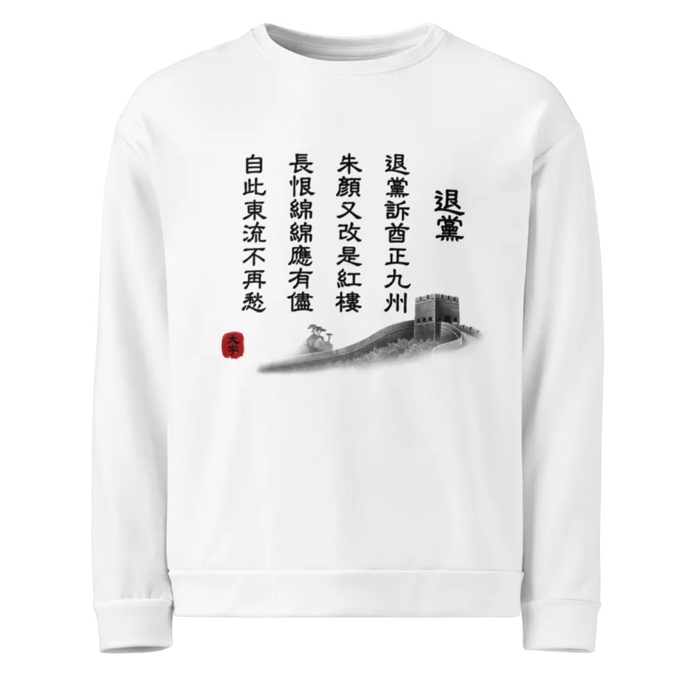 「大宇題詩」長袖衛衣 product image (1)