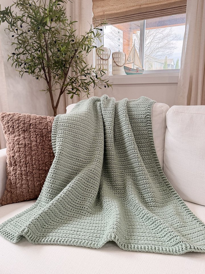 Timeless Star Stitch Blanket Crochet Pattern product image (1)