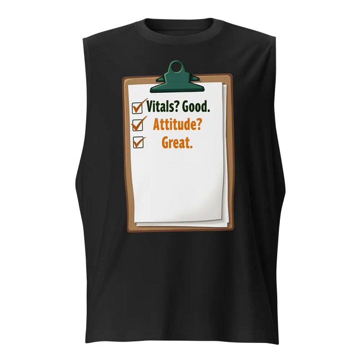 Checklist Muscle Tank product image (1)