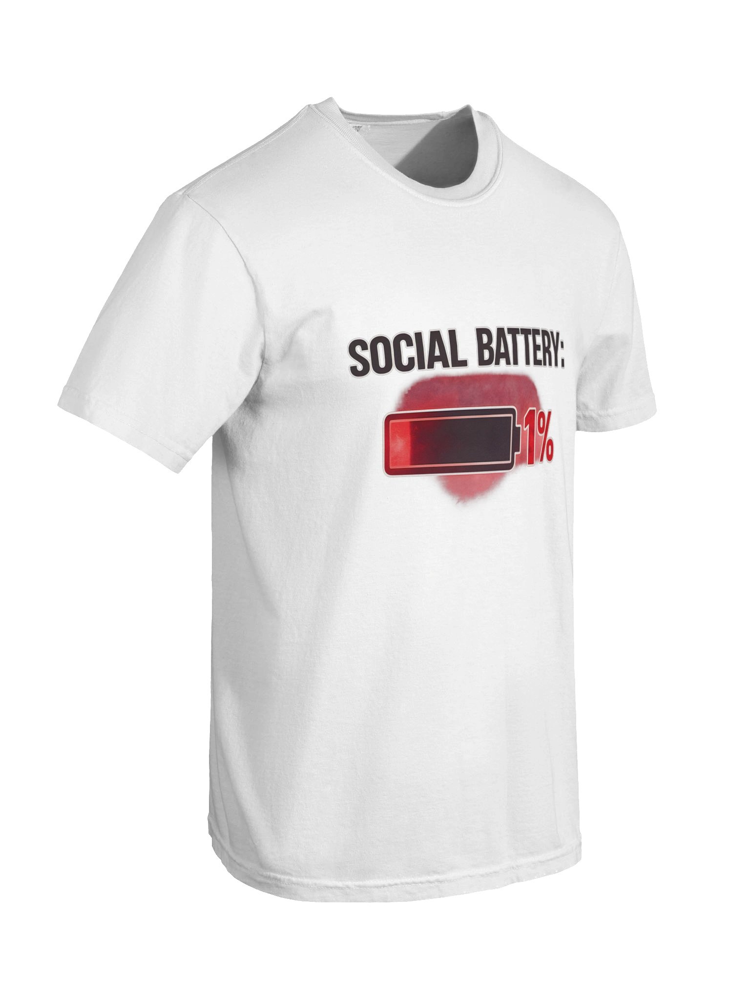 Socil Battery :1% T-Shirt product image (69)