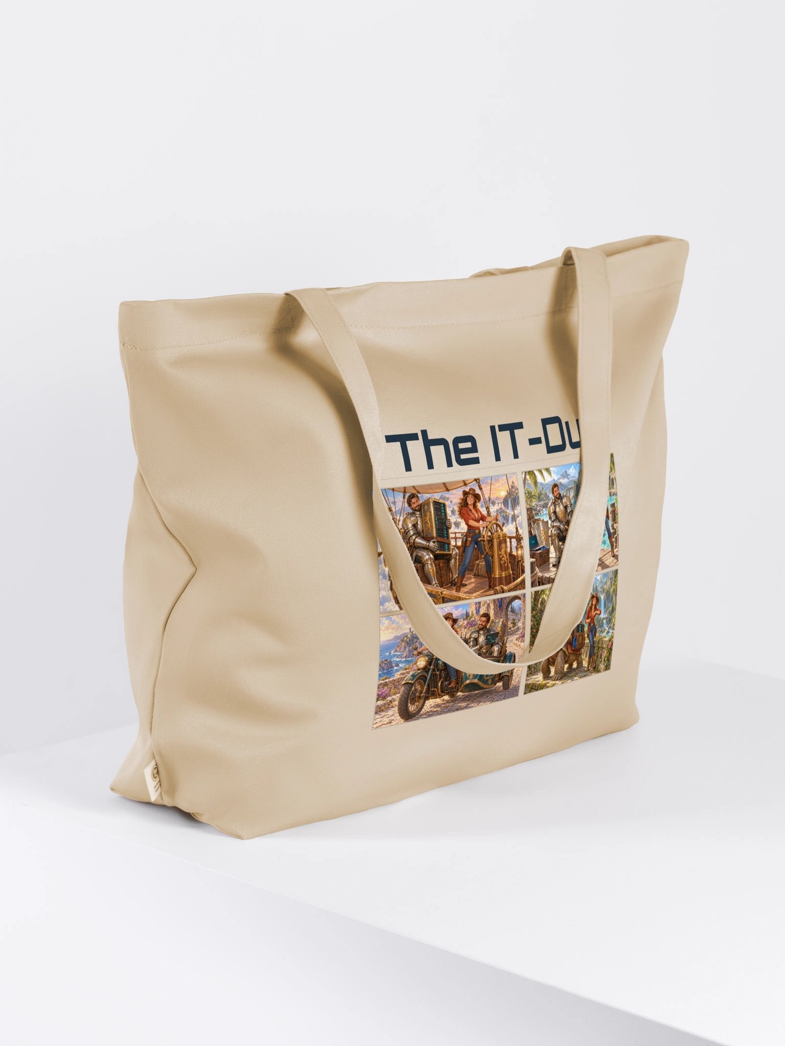 PATB The IT-Duo Four Worlds Cotton Tote product image (4)