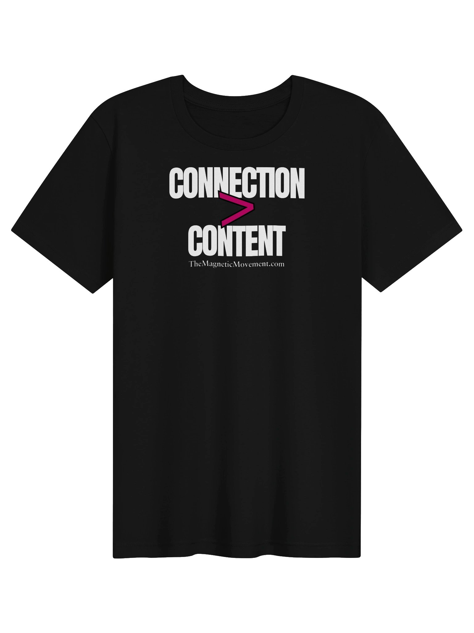 Connection Over Content - Black product image (1)