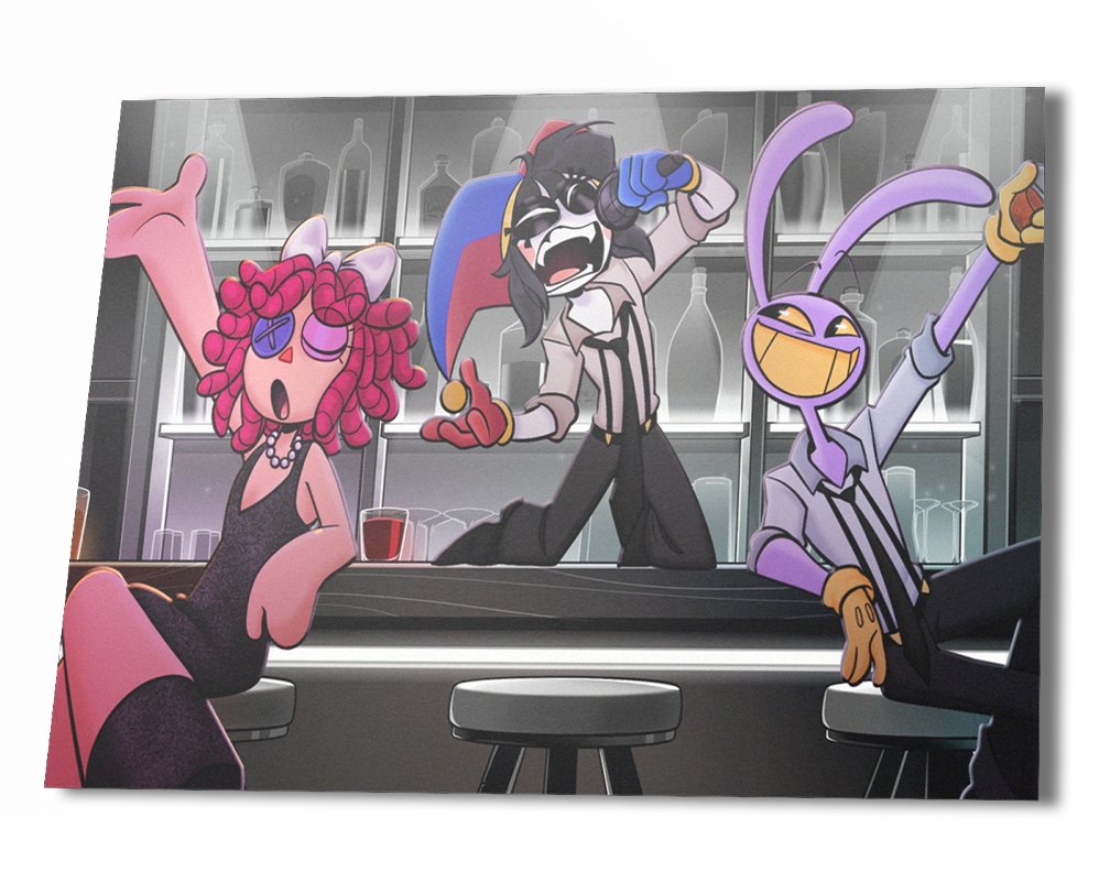 Singing At The Bar Poster product image (2)
