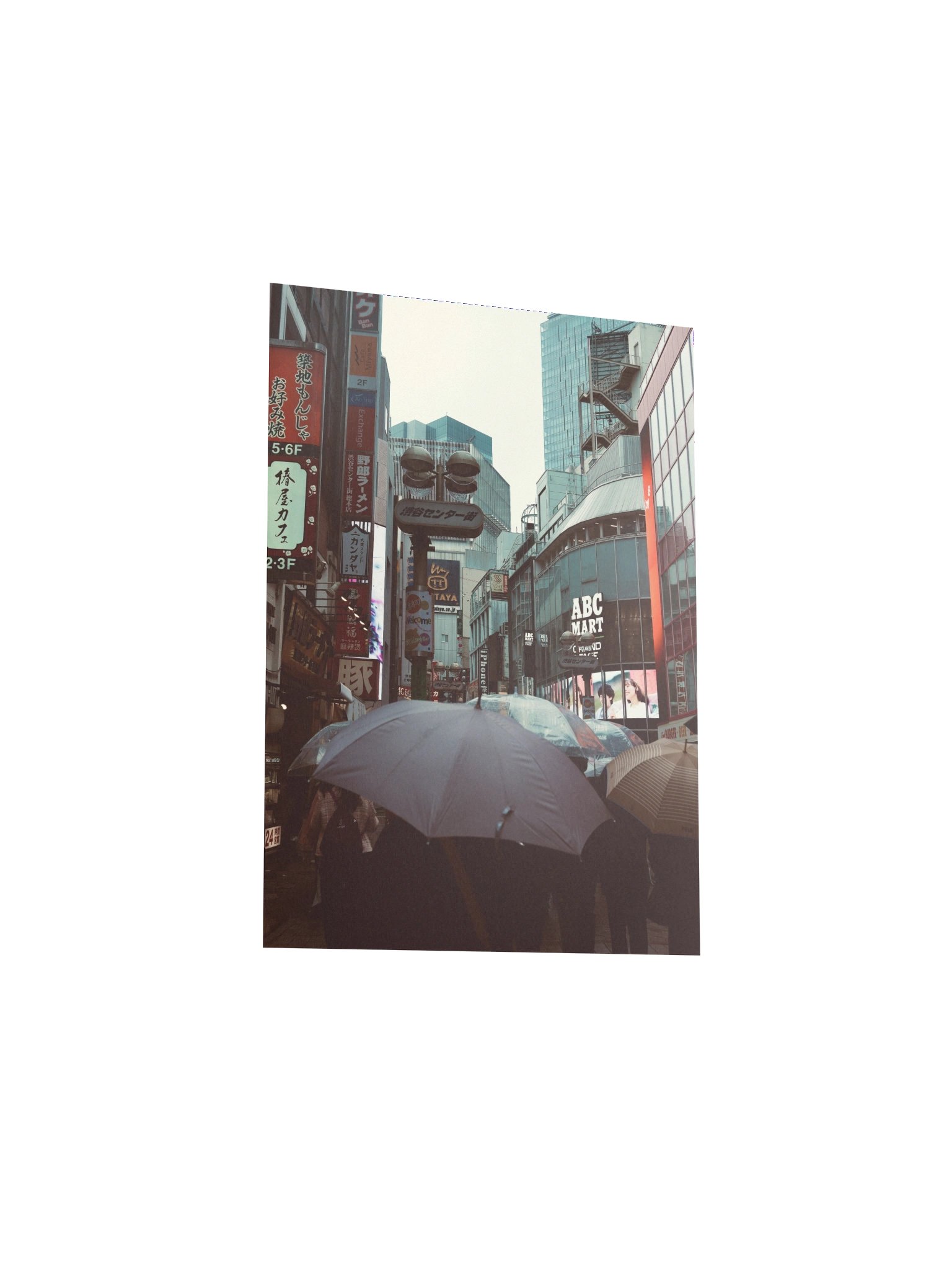 Tokyo - Rain in Shibuya – (Print Only) product image (16)
