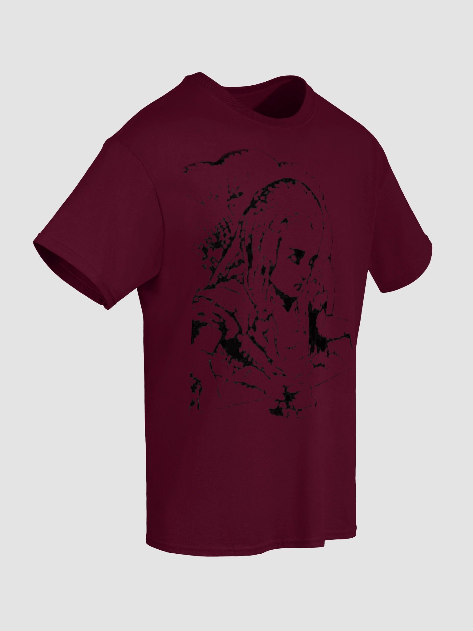 Alice Mad Tea-Party Unisex Heavyweight Cotton T-Shirt, Original John Tenniel Illustration product image (6)