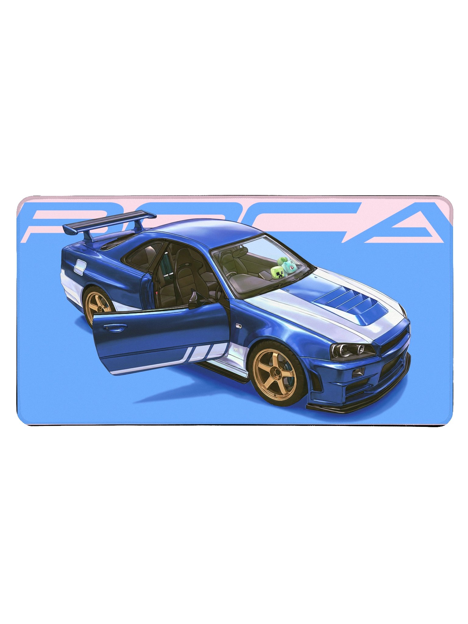 Skyline Mouse Pad - Blue Decal Free product image (1)