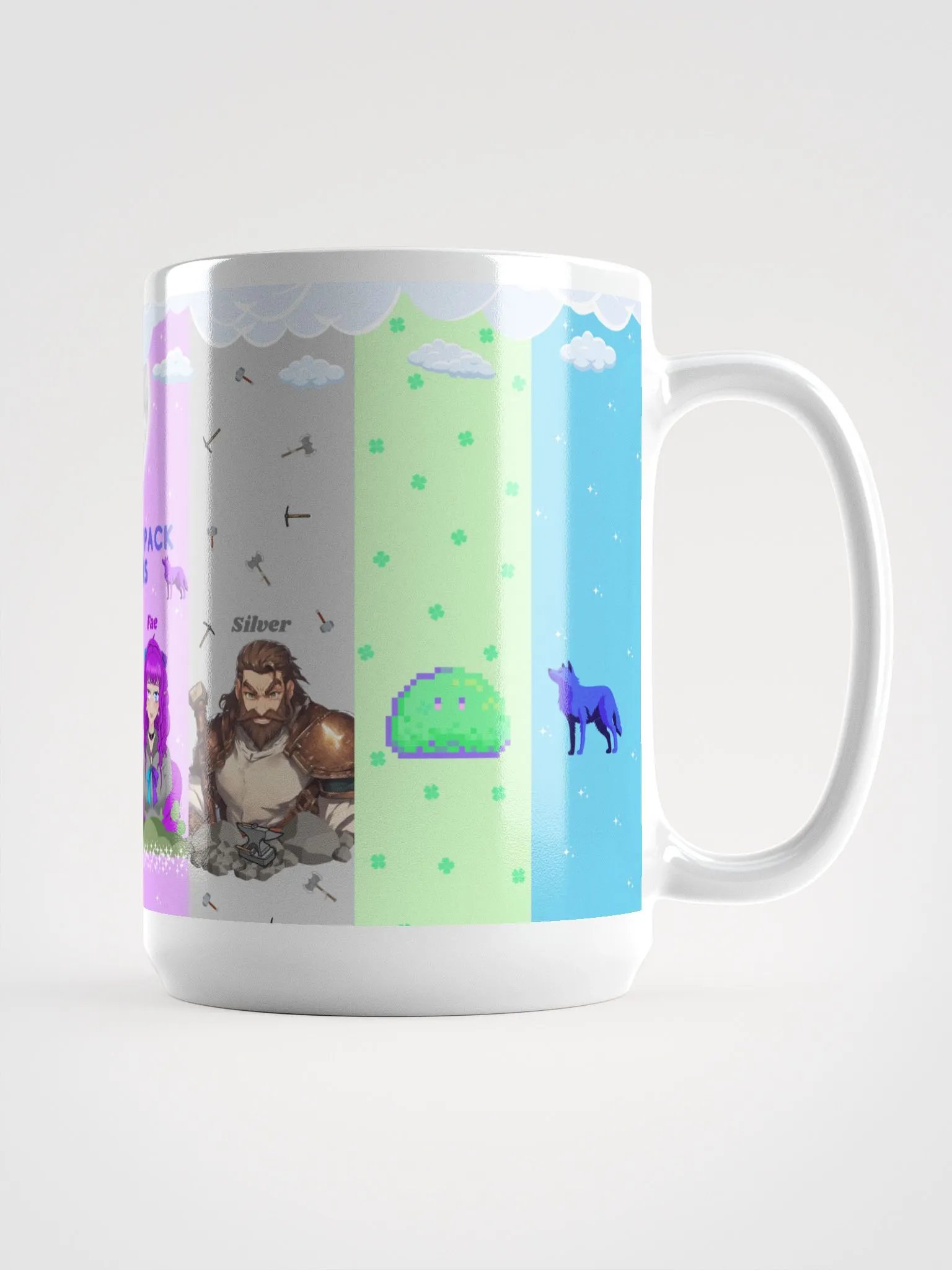 Wolf Pack Mug 15oz product image (1)