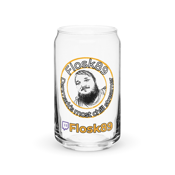 Flosk89 Logo on a glass! product image (1)