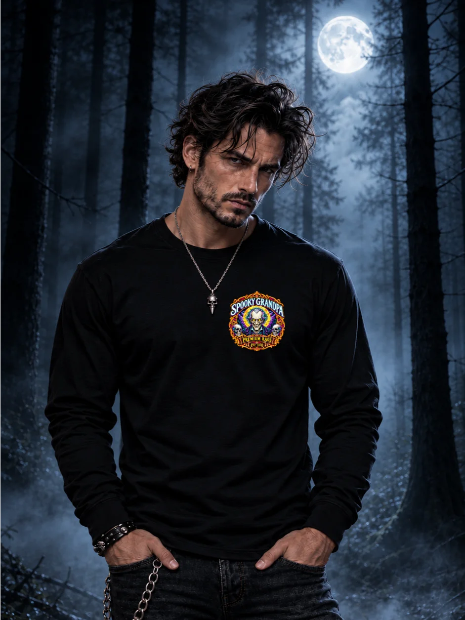 Jersey Devil: Neon Nightmares – Back Print Long Sleeve Shirt product image (6)