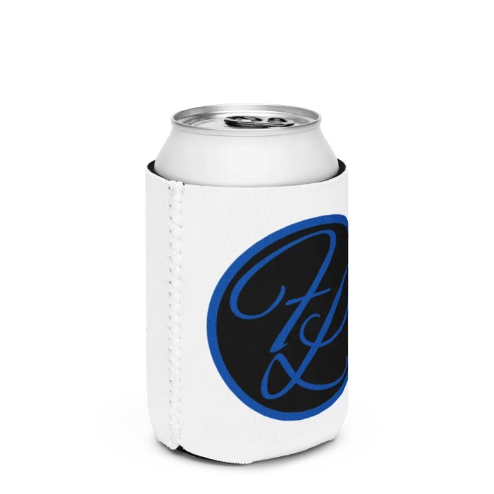 Femme Lavinia Blue Logo Coozie Can Cooler product image (1)