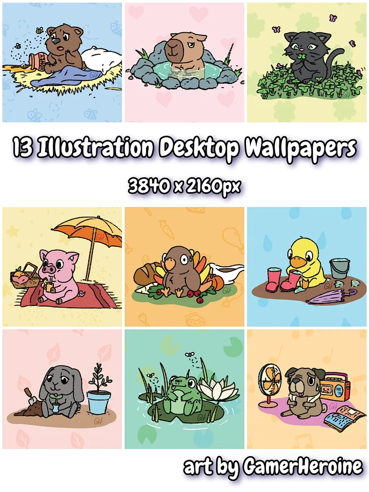 Animal Illustration Desktop Wallpapers product image (1)