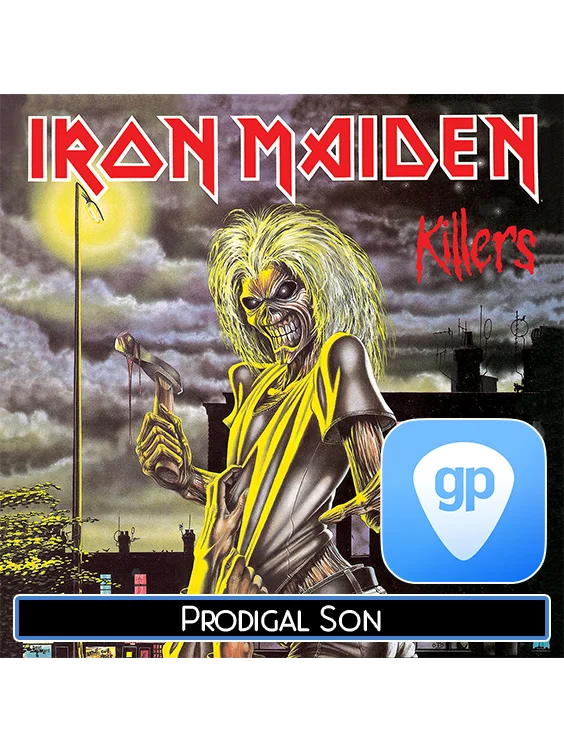 Prodigal Son | PDF Tab + Guitar Pro | Iron Maiden product image (1)