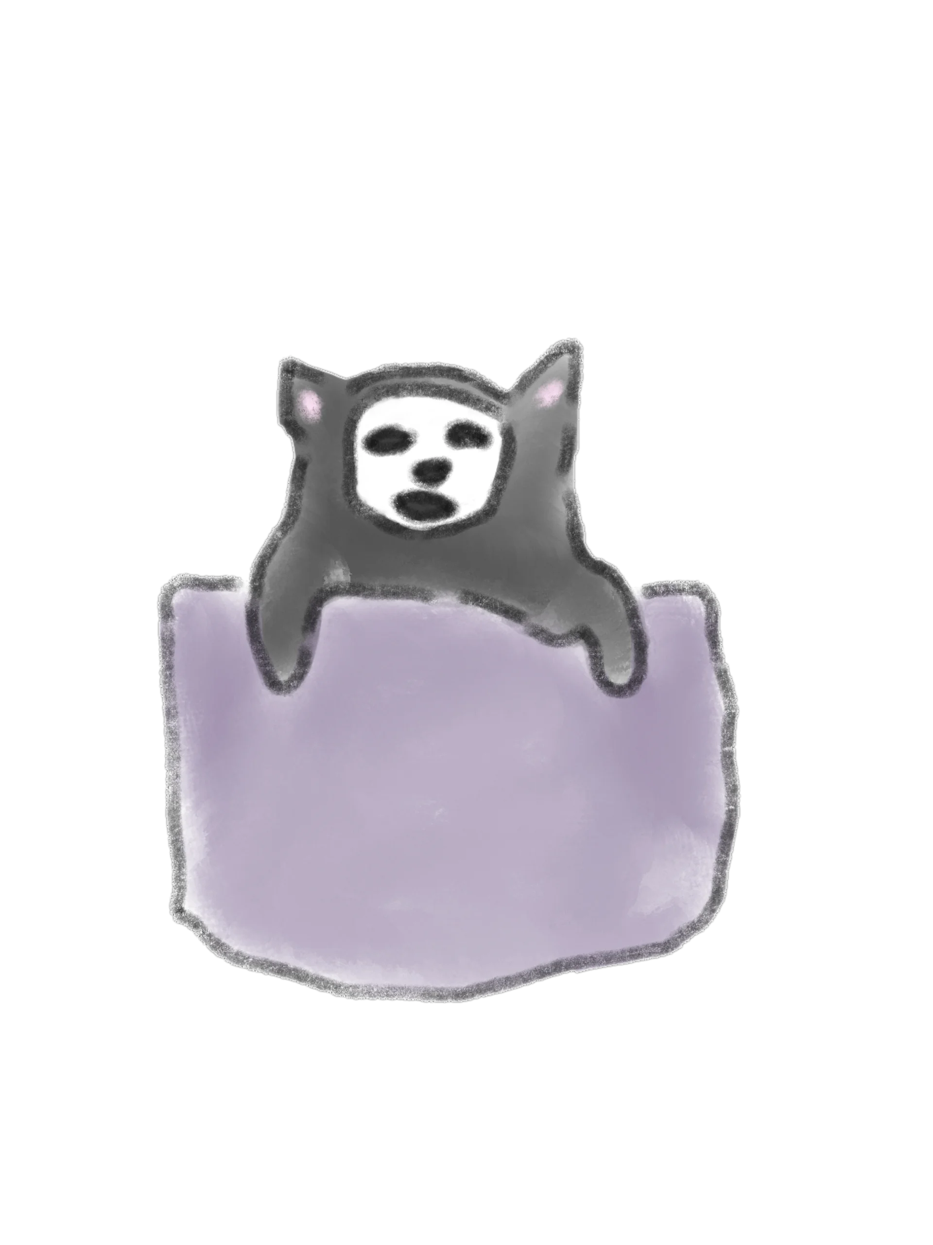 12 Hand-Drawn Cat PNG Clipart Bundle product image (9)