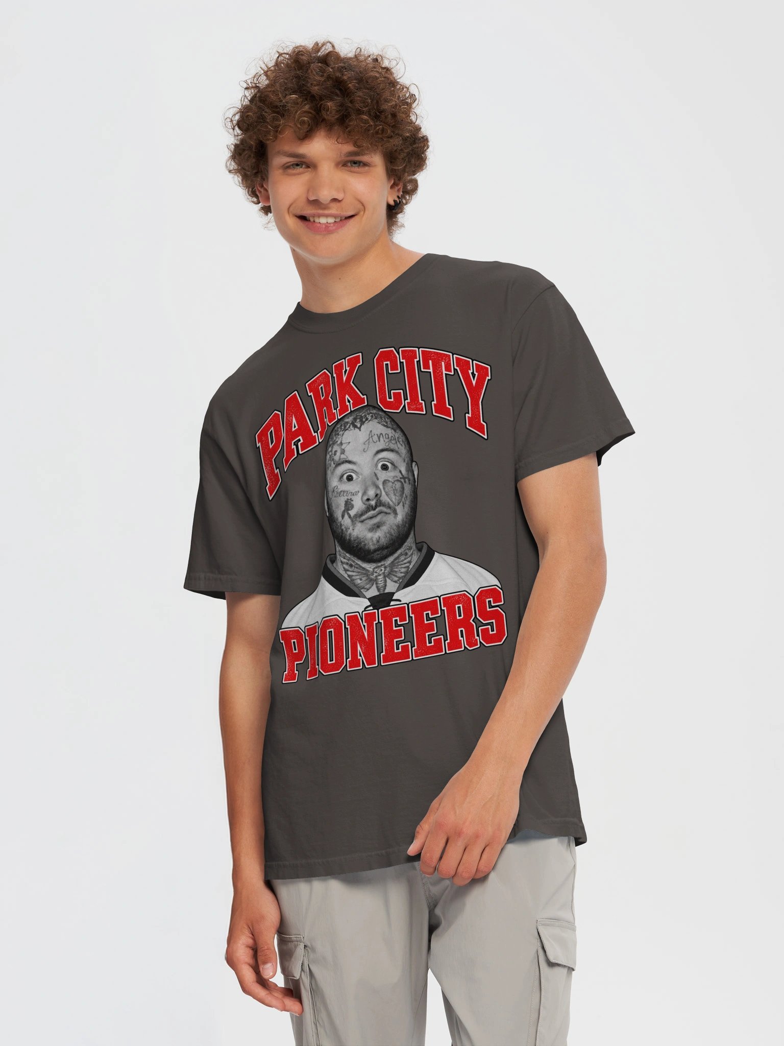 Pioneers Captain Dalle Heavyweight Tee — Pepper product image (5)