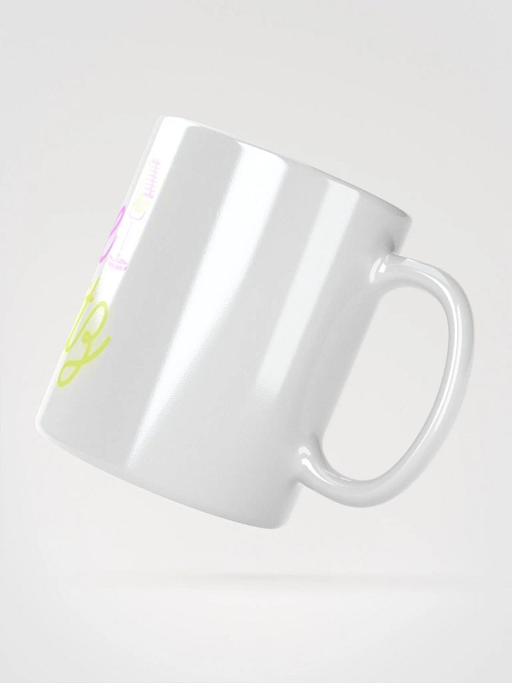 White Crise Kibitz Podcast Mug product image (4)