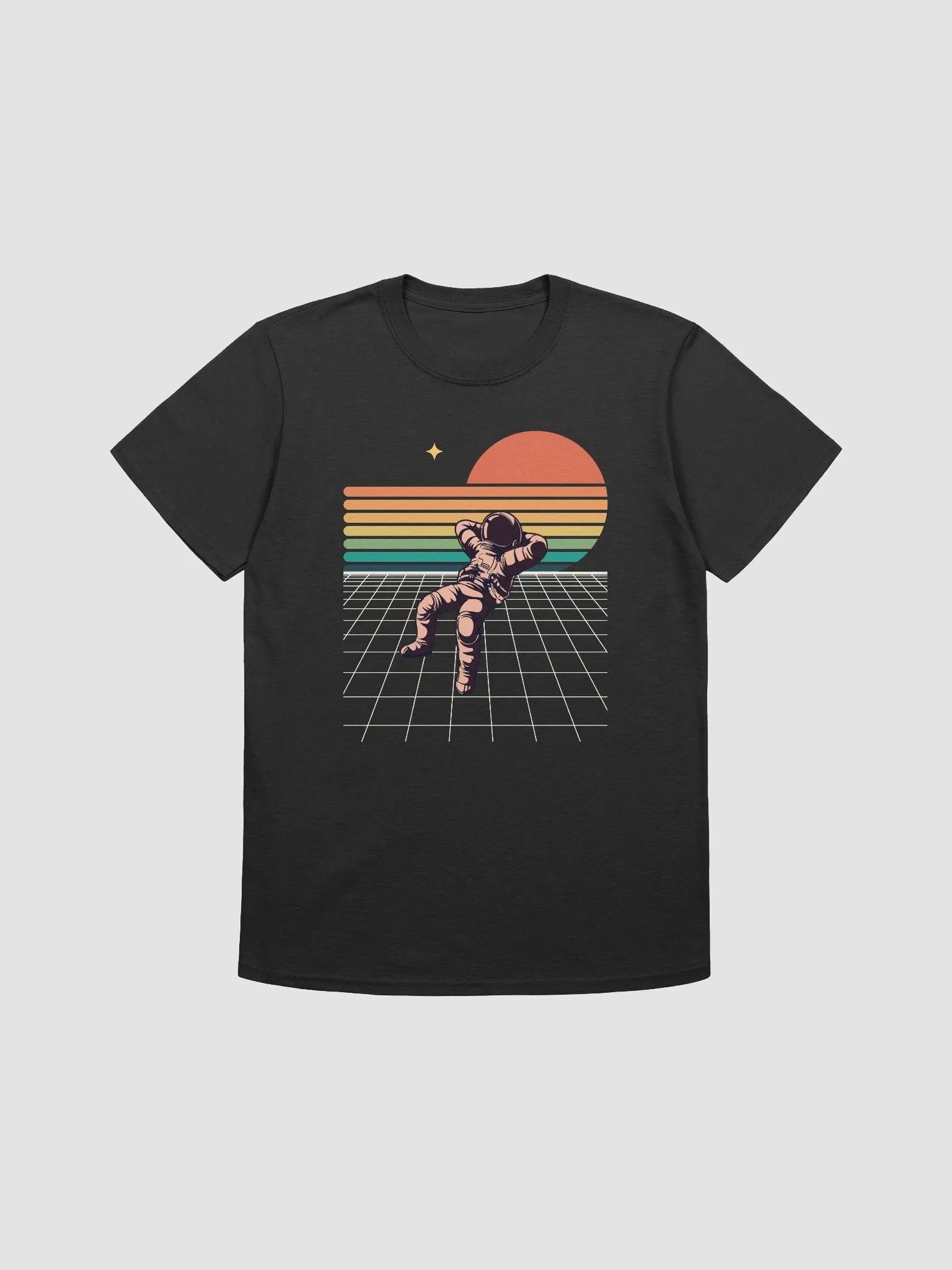 Chilling Astronaut T-Shirt product image (38)