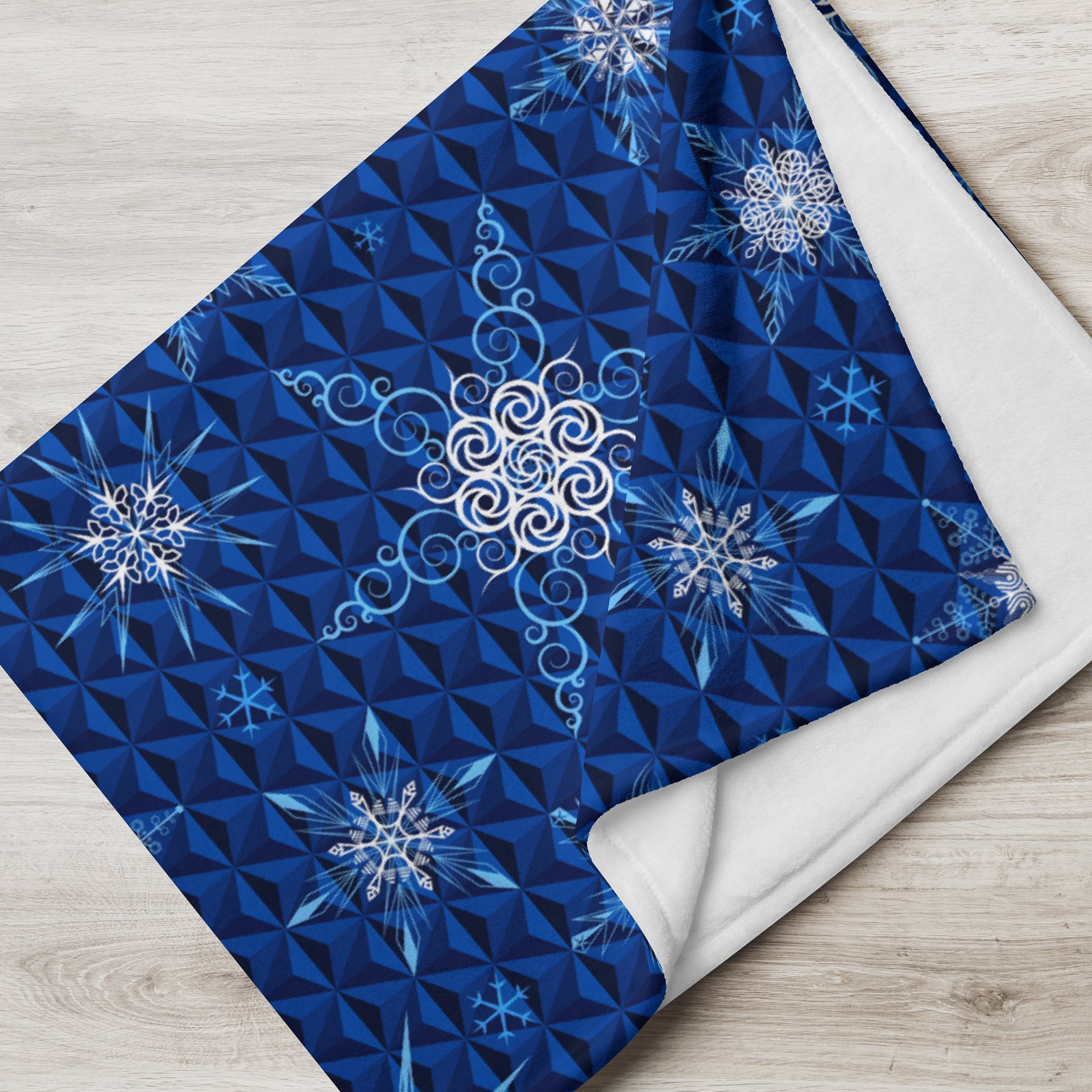 Futuristic Fractals Throw Blanket product image (6)