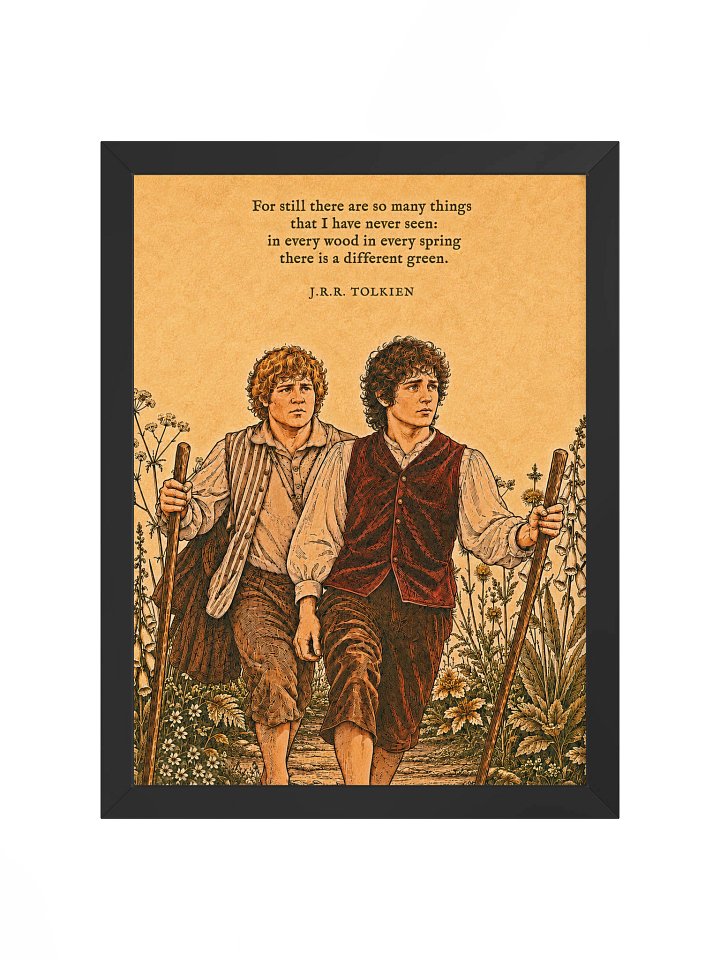 A Different Green – Museum Framed Edition product image (1)