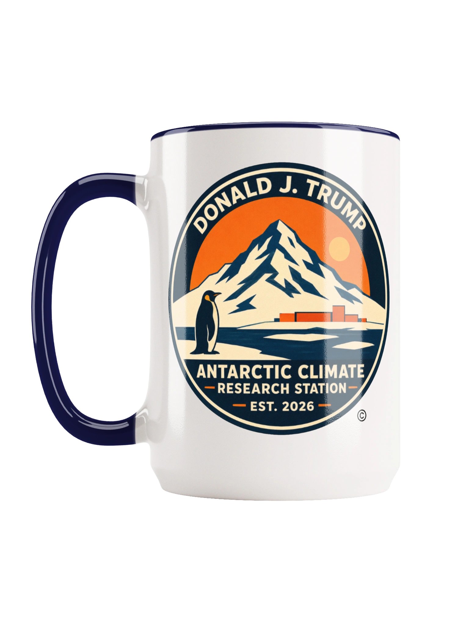 Official 15 oz Souvenir Mug - Donald J. Trump Antarctic Climate Research Station product image (2)