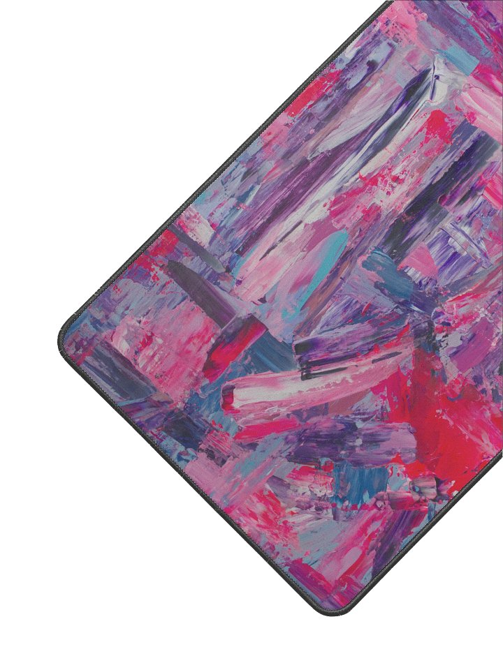 "Prickle-Me-Pink" Desk Mat (Large) product image (2)