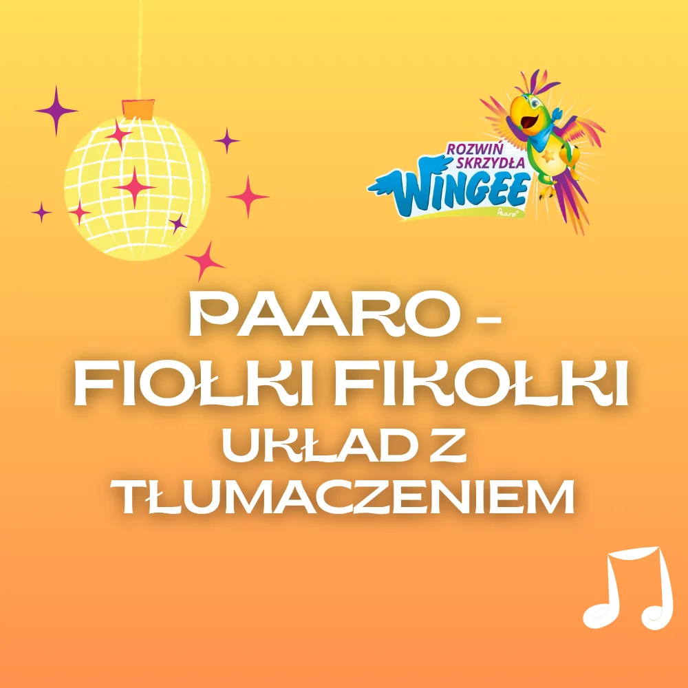 Fiołki Fikołki - układ taneczny z tłumaczeniem product image (1)