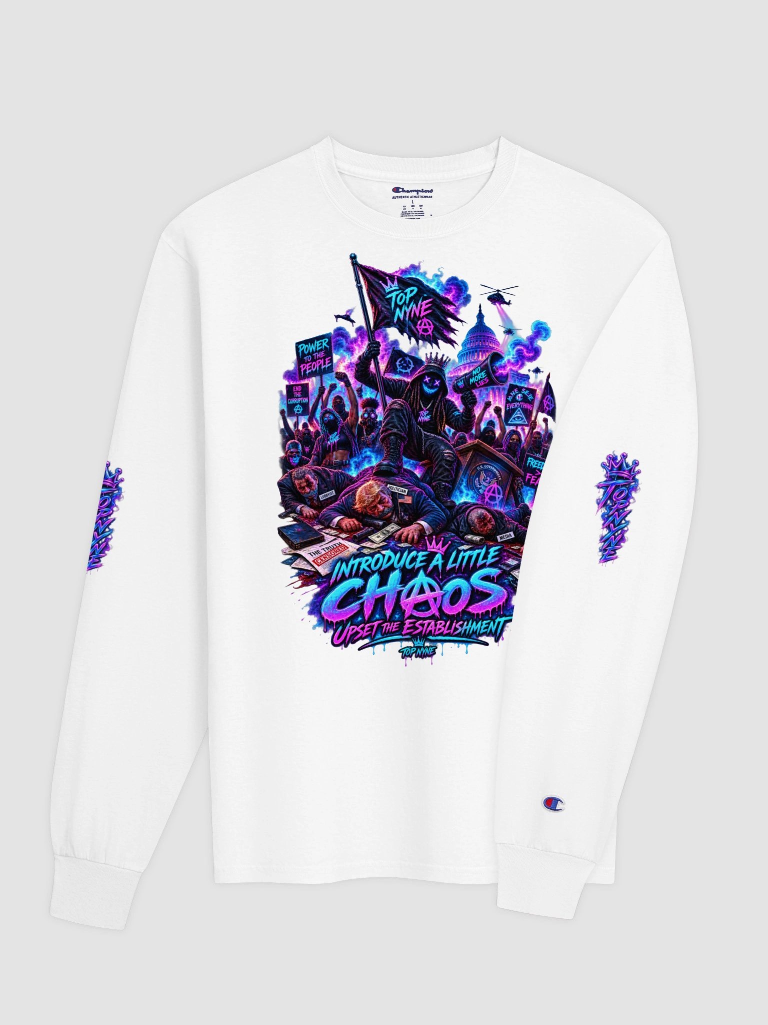 power to the people Long Sleeve T product image (5)