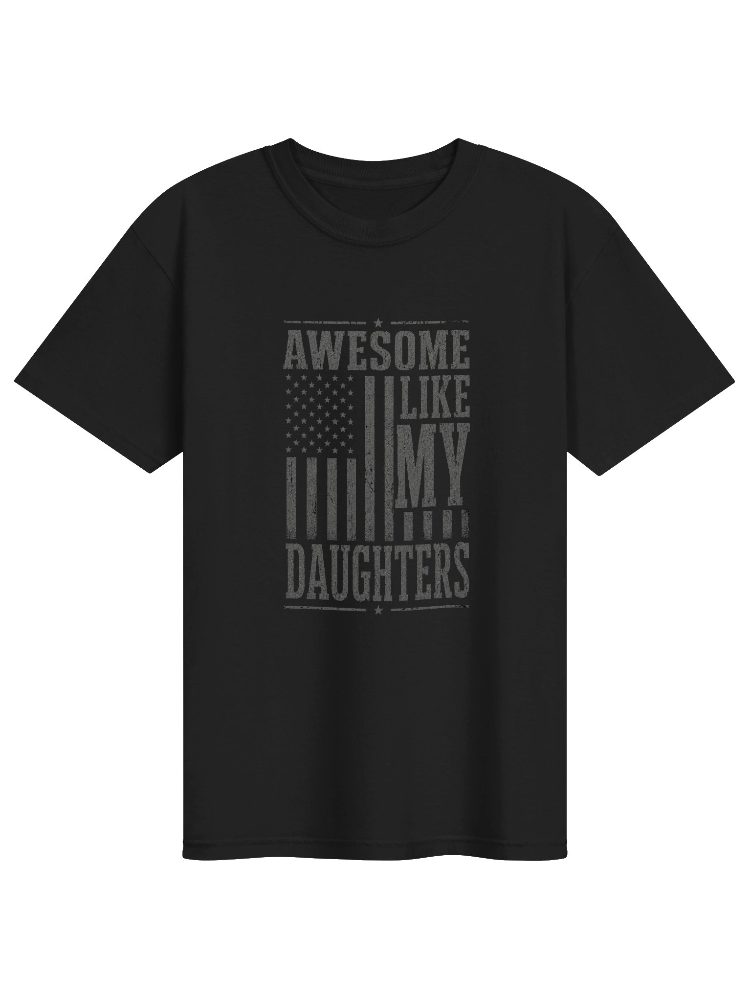 Awesome Like My Daughters Patriotic Tee product image (3)