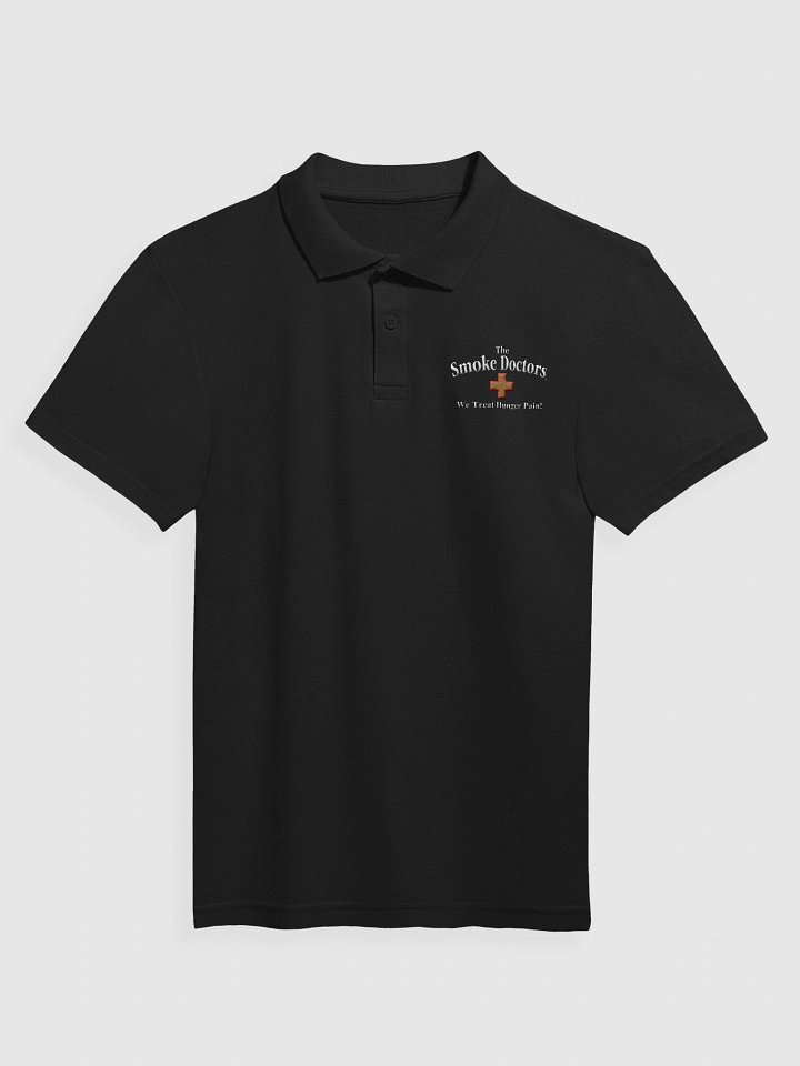 The Smoke Doctors Black Unisex Polo Shirt product image (1)