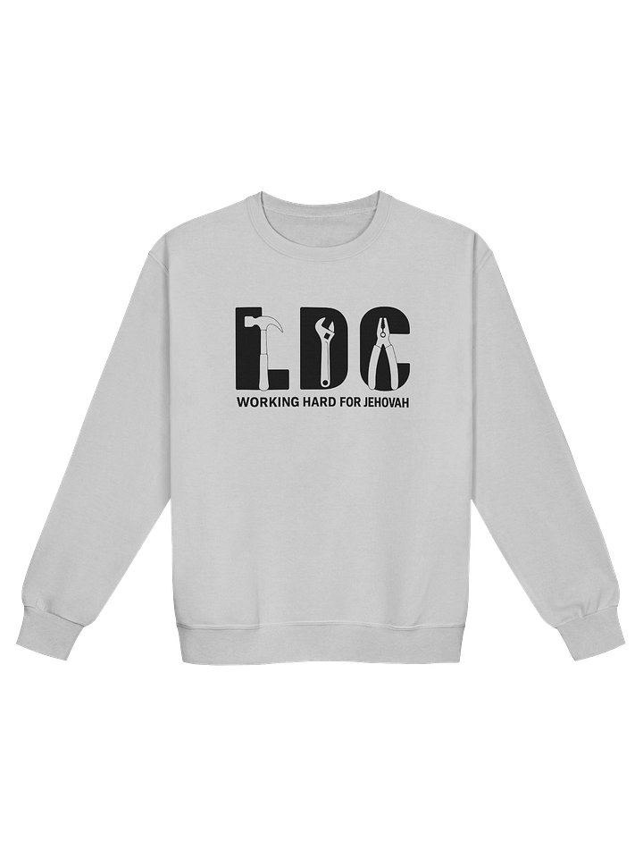 LDC "Working Hard for Jehovah" Crewneck Sweatshirt product image (1)