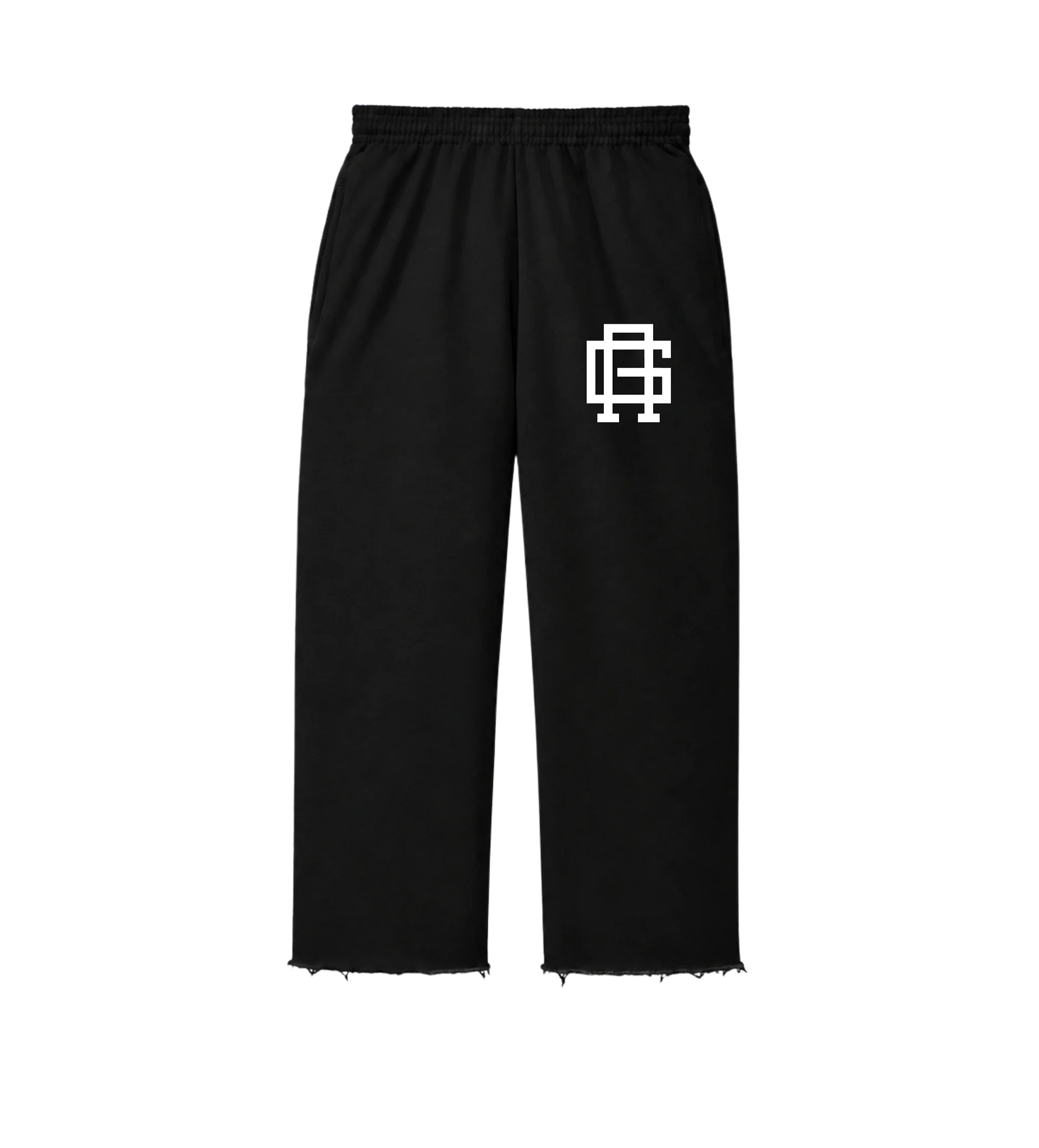 CUTOFF PANTS - BLACK product image (1)