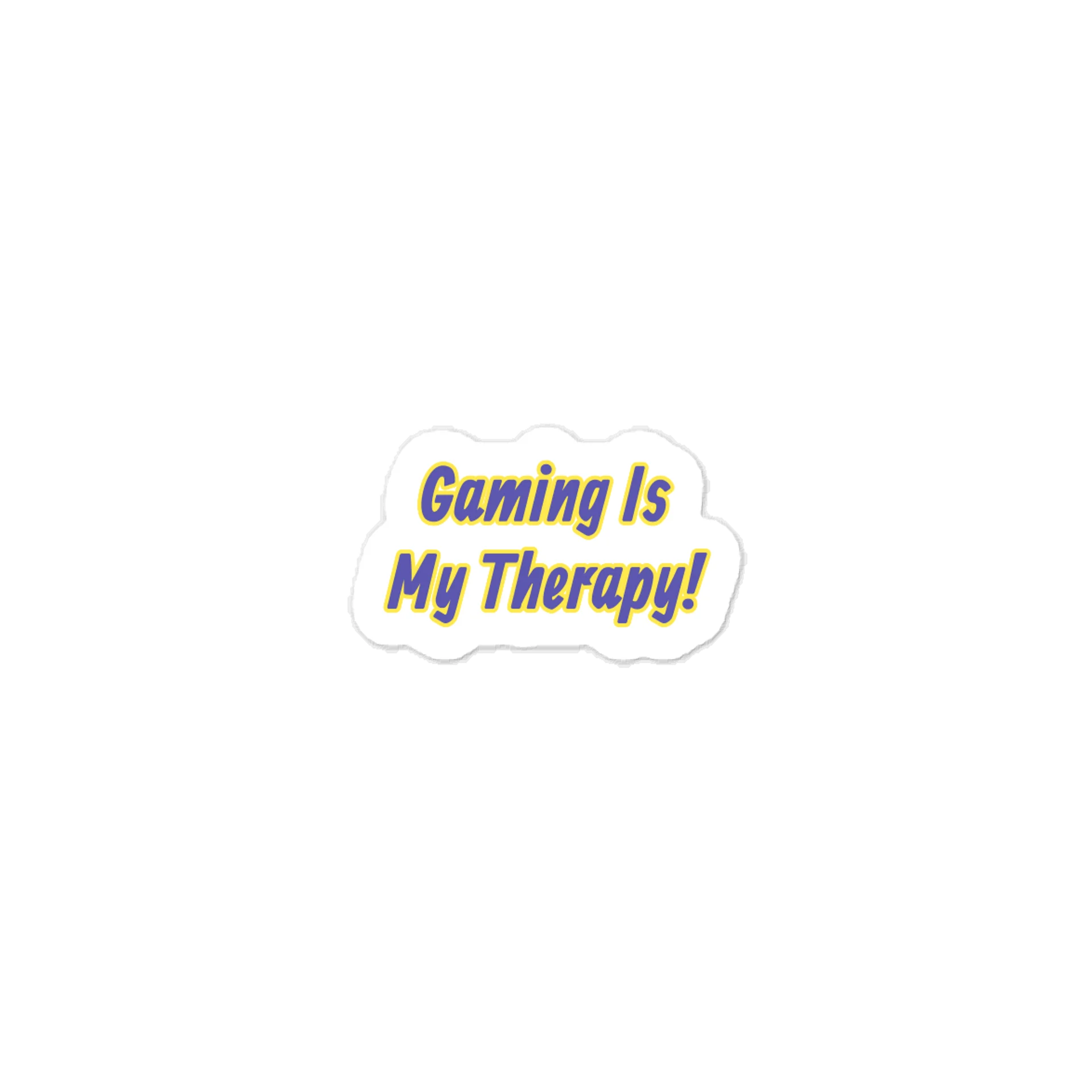 Gaming Is My Therapy! Sticker product image (1)