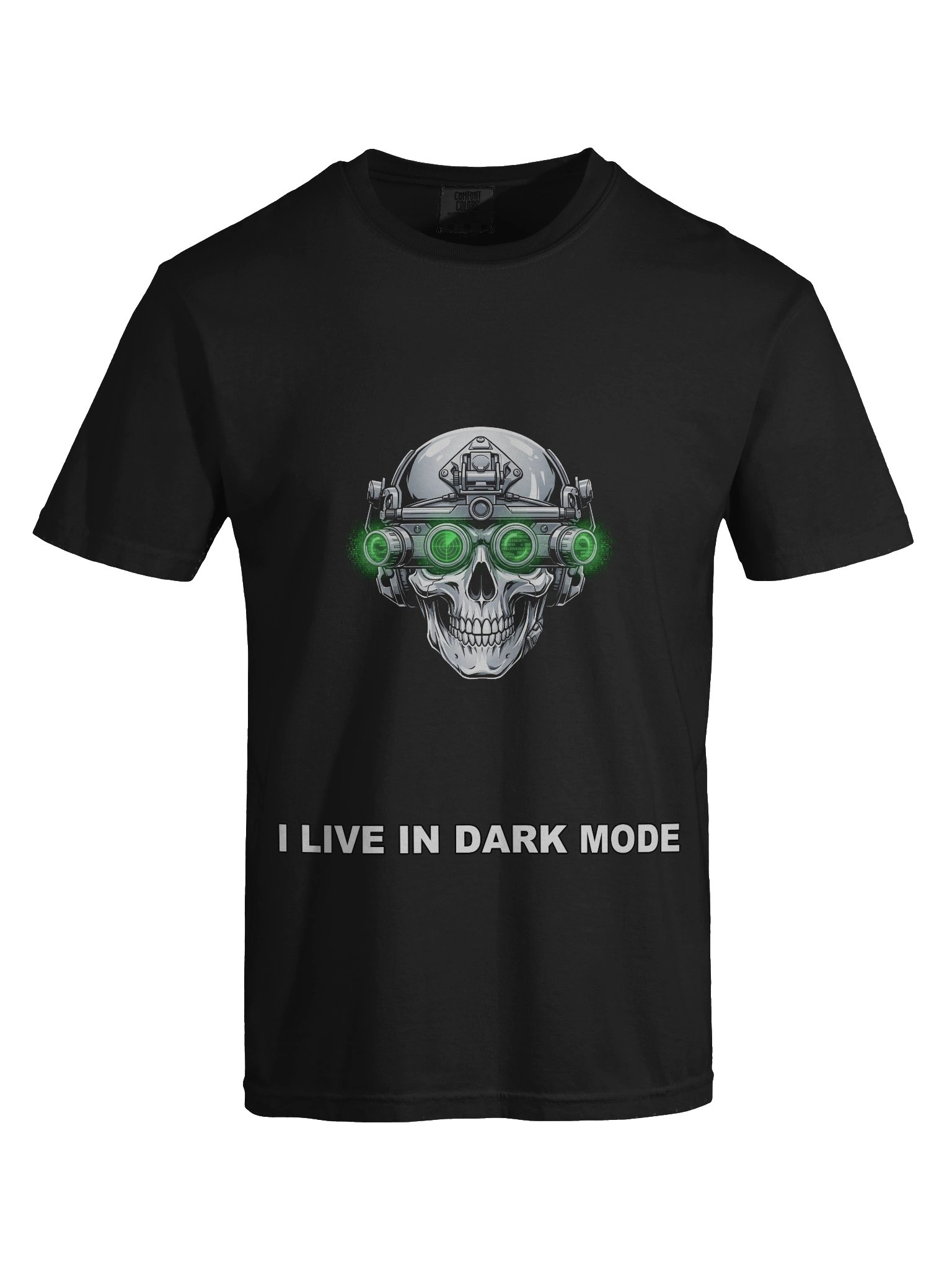 Glowing Skull Night Vision T-Shirt product image (37)