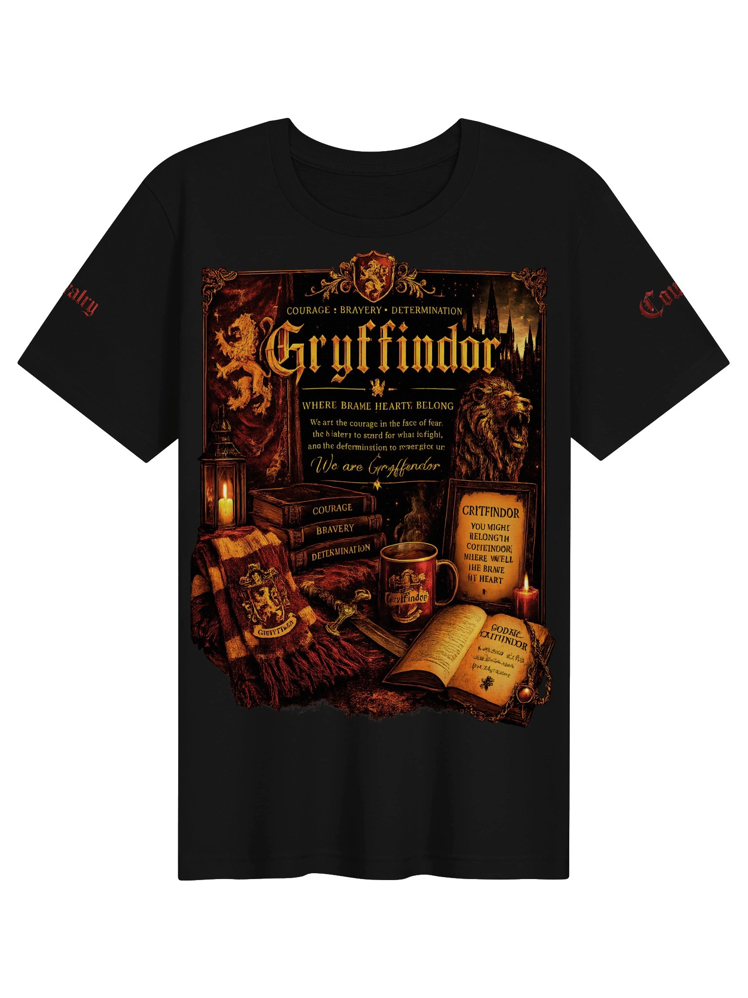 Vintage Wizarding House Collection – Proud to Be Gryffindor T-Shirt product image (1)