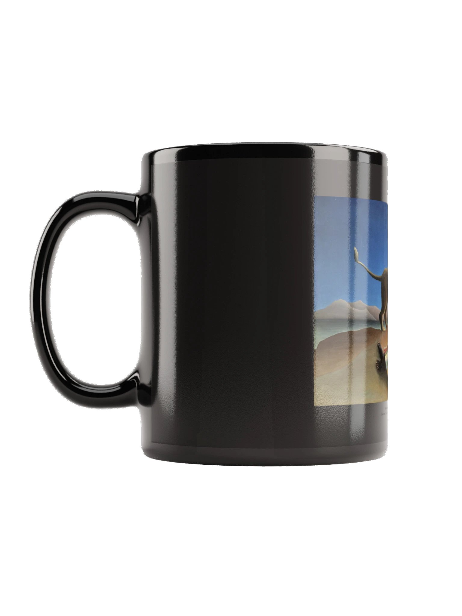 The Sleeping Gypsy — Black Mug product image (1)