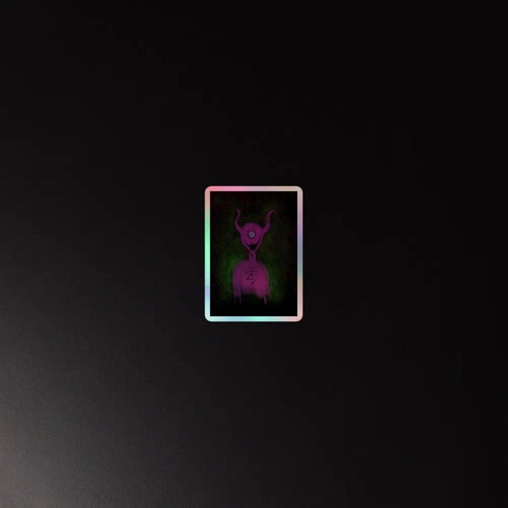 No Fear Demon Holo Sticker product image (2)