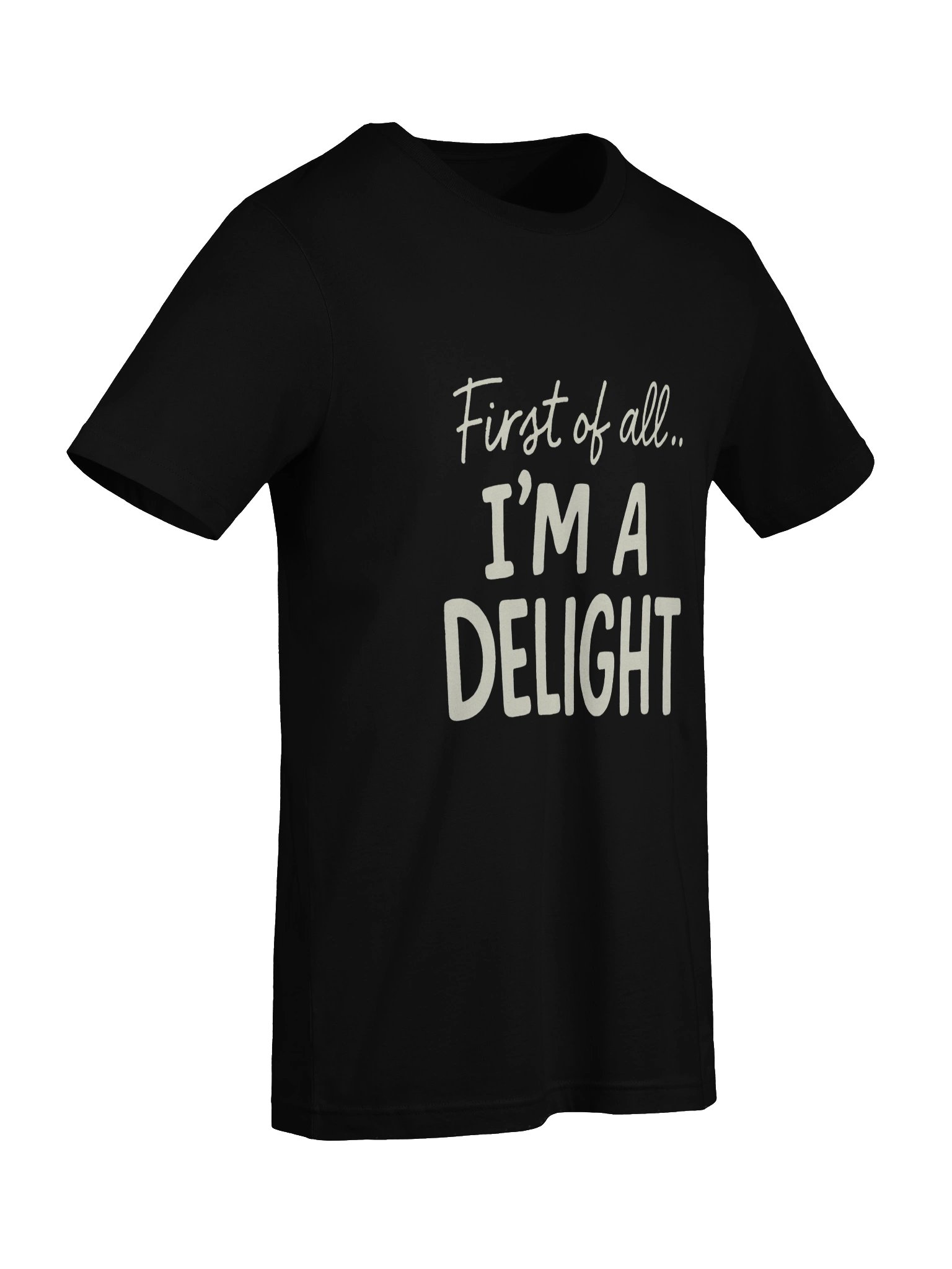 Delightful Statement Bella+Canvas T-Shirt product image (78)